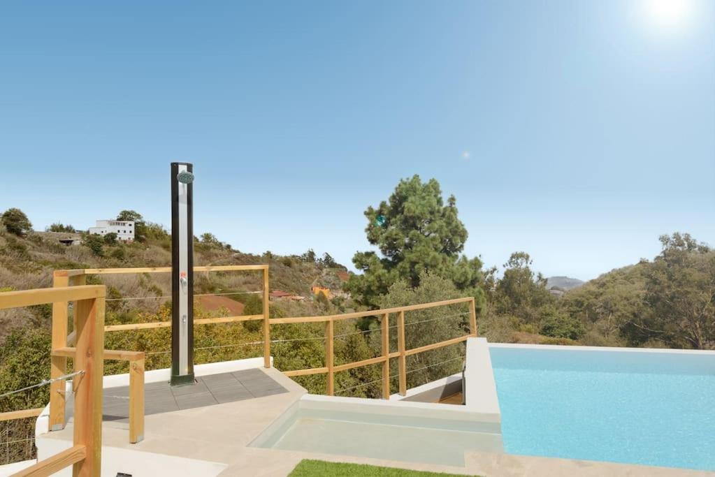 Villa Con Piscina Y Vista Al Mar Moya  المظهر الخارجي الصورة